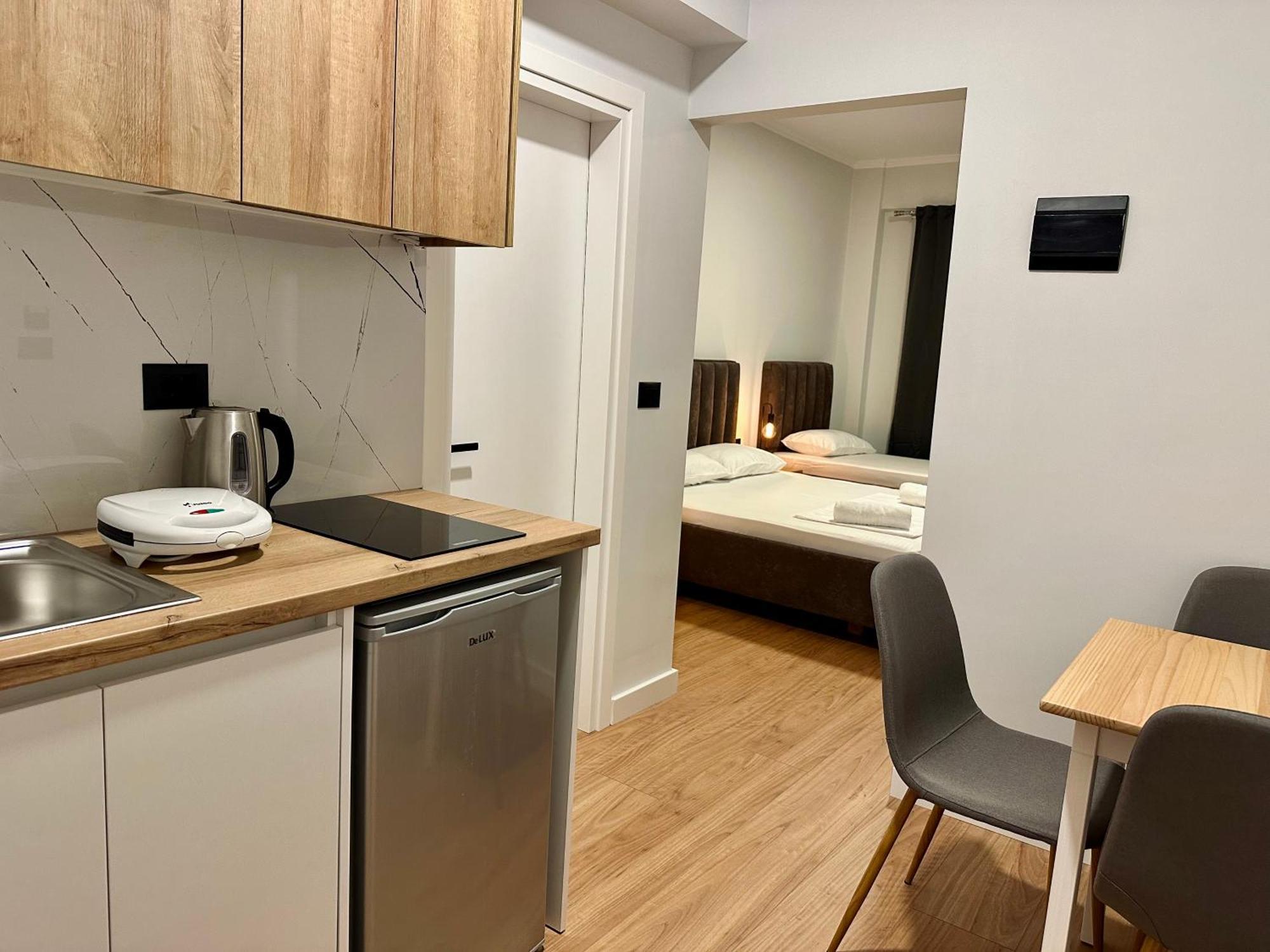 Lidia Apartments Sarande Bagian luar foto